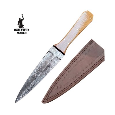 Damascus Outdoor Dagger