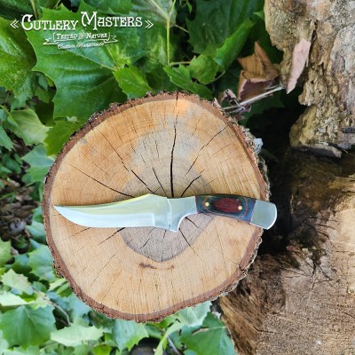 Amazon Ridge Point Stainless Steel Blade with Colorwood Handle