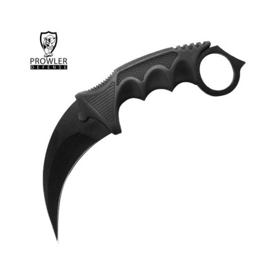 Black Tactical Karambit Neck Knife – Compact & Sharp