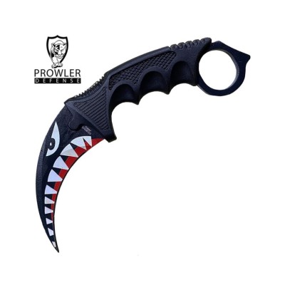 7.6" Shark Military Combat Karambit – Full Tang & Sharp