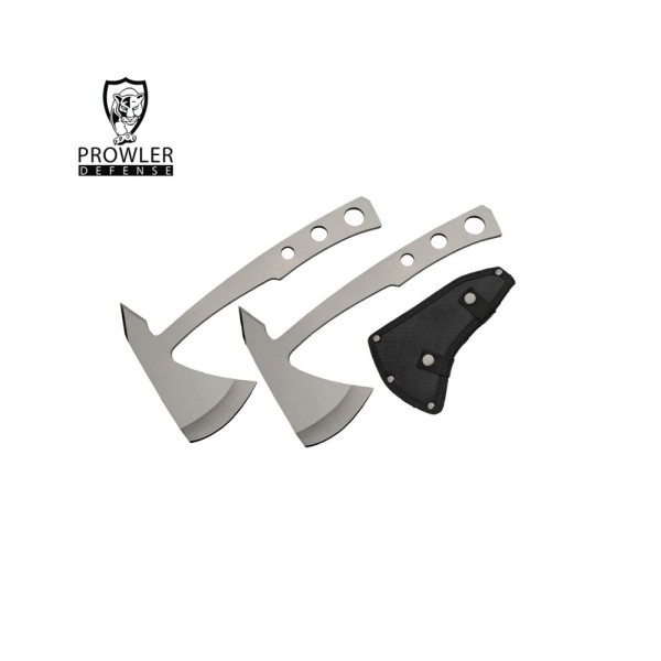 2 Piece Outdoor Throwing Knife Set with Nylon Sheath