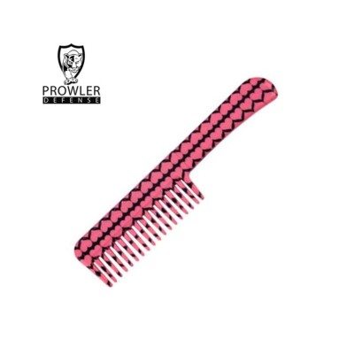 Self Defense Comb Knife – Pink Hearts, Hidden Blade