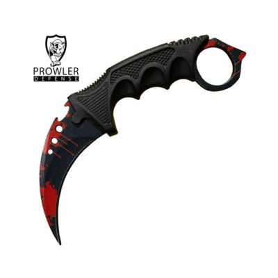 7.6" Red Blooded Combat Tactical Karambit Knife