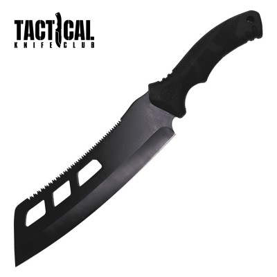 Cleaver Fixed Blade Machete Knife 15.75" Survival Tool