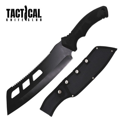 Cleaver Fixed Blade Machete Knife 15.75" Survival Tool