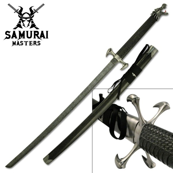 Master the Art of Precision Dragon Claw Katana with Display Stand