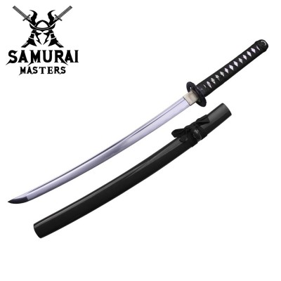 Precision Hand-Forged Samurai Sword Set with Display Stand – Collector