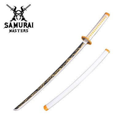 ABS Plastic Agatsuma Zenitsu Demon Sword for Cosplay