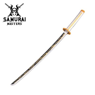 ABS Plastic Agatsuma Zenitsu Demon Sword for Cosplay