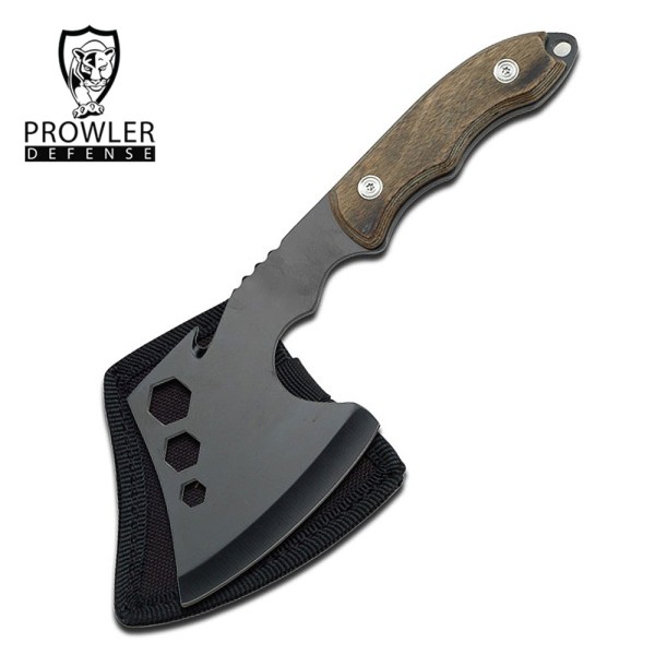 Elk Ridge Tactical Survival Axe with Wood Handle