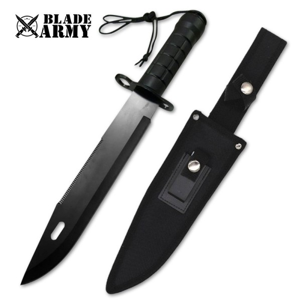 Tactical Fixed-Blade Stainless Steel Survival Knife