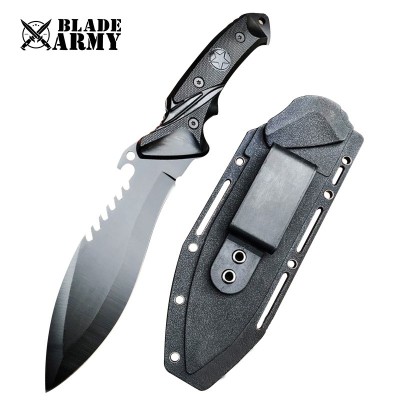 Full Tang Tactical Survival Knife with Sheath – Military Grade