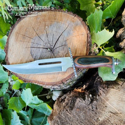 Crocodile Edge Premium Stainless Steel Adventure Blade