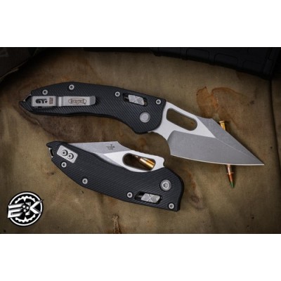 Microtech Stitch Ram-LOK Manual Folder – M390 Blade & G10 Handle