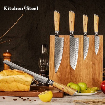 Jasmine 5-Piece VG10 Damascus Steel Knife Set – Pro Chef Knives