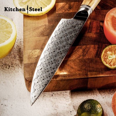 Jasmine 5-Piece VG10 Damascus Steel Knife Set – Pro Chef Knives