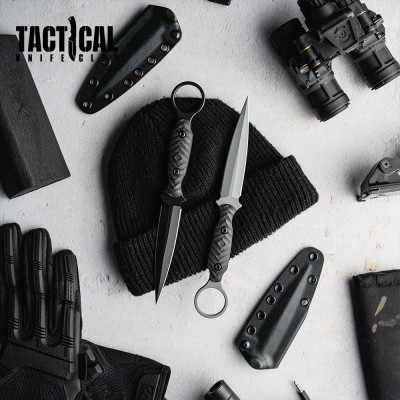 Specter R Tactical Dagger – M4 Steel & Finger Ring Grip