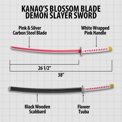 Kanao’s Blossom Blade Demon Slayer Sword – Anime Replica