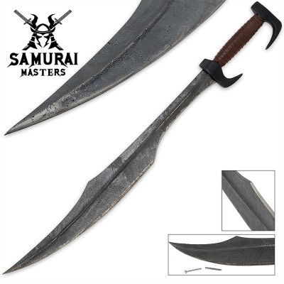 300 Spartan Warrior Replica Sword – 33” Carbon Steel Blade