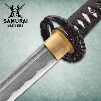 Royal Warrior Handmade Samurai Sword – Damascus Blade