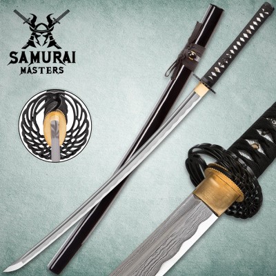 Royal Warrior Handmade Samurai Sword – Damascus Blade