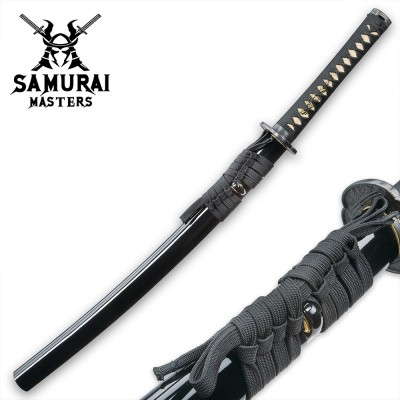 Hand-Forged Wakizashi - Clay Tempered Blade & Lacquered Saya