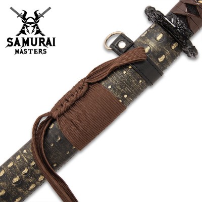 Kraken Katana – Legendary Steel Blade & Leather Scabbard