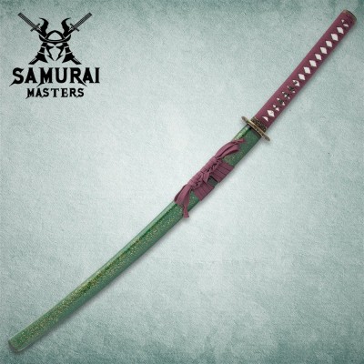 Hand-Forged Dragon Katana – Collector’s Sword with Scabbard