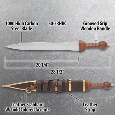 Roman Mainz Pattern Gladius – Historic Replica