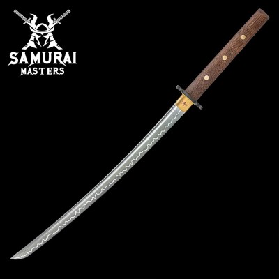 Tigerwood Wakizashi – Handcrafted Samurai Sword