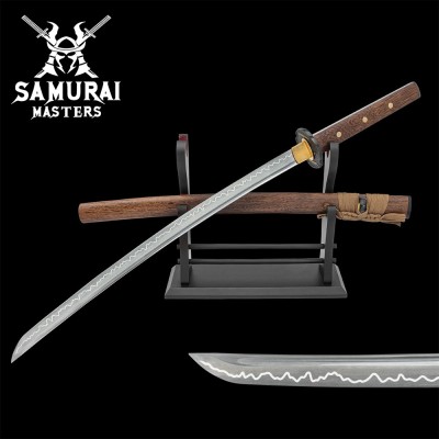 Tigerwood Wakizashi – Handcrafted Samurai Sword