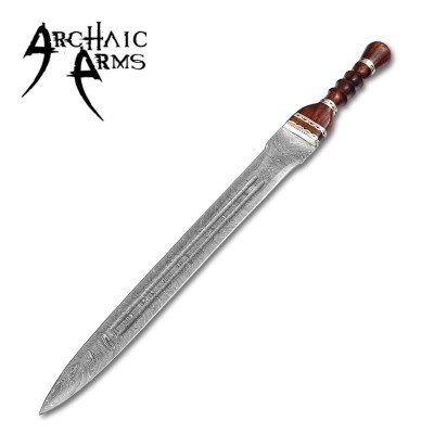 Ancient Roman Damascus Steel Gladius – Historical Replica Sword