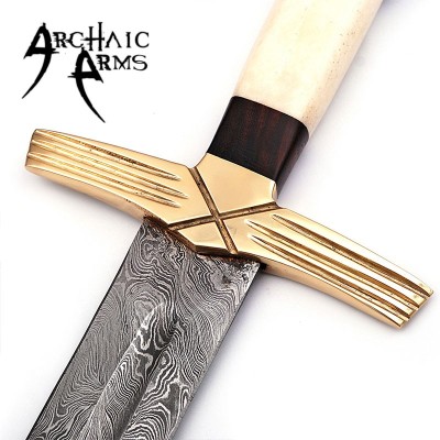 Formidable King Damascus Steel Viking Sword – Fit for a Warrior