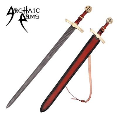 Descendent of the Holy Knights Templar Sword – Damascus Steel