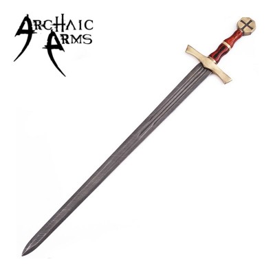 Descendent of the Holy Knights Templar Sword – Damascus Steel