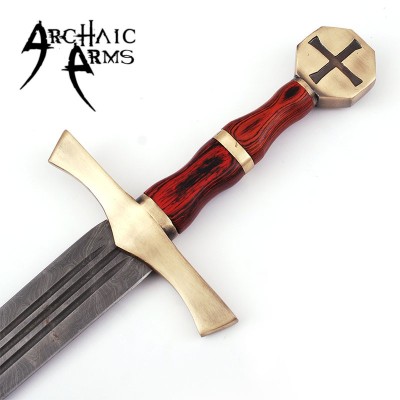 Descendent of the Holy Knights Templar Sword – Damascus Steel