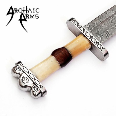 Anglo Saxon No Man’s Land Damascus Battle Sword – Warrior’s Blade