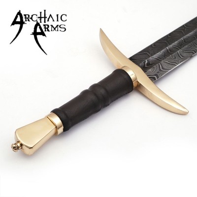 Damascus Steel Viking Sword – Hand-Forged Battle-Ready Blade