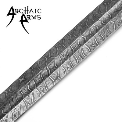 Damascus Steel Viking Sword – Hand-Forged Battle-Ready Blade