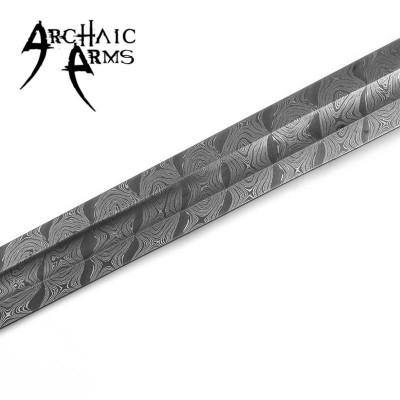 Carolingian Damascus Steel Sword – Hand-Forged Medieval Replica