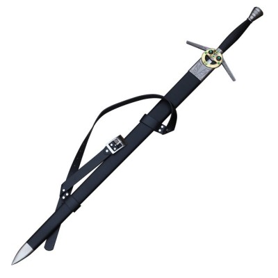 Witcher Steel Sword Replica – Polished Blade with Scabbard