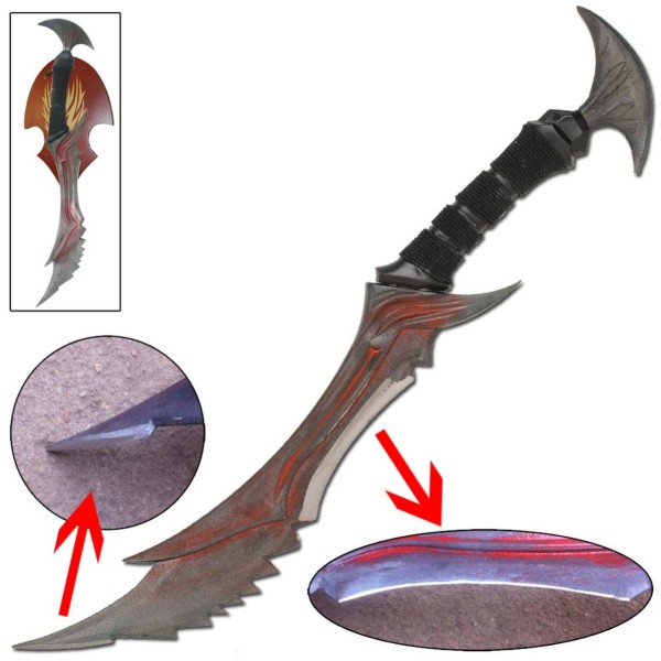 Full-Size Demon Warrior Dagger – Fantasy Display Replica