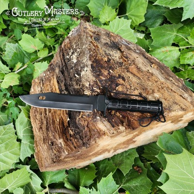 13-Inch Stainless Steel Survival Tool - Premium Leather Sheath Include