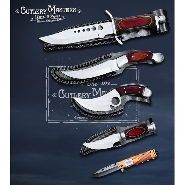 Cutlery Masters® “Wilderness Blades: For the Bold Explorer”