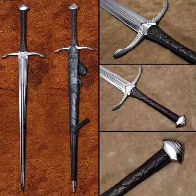 Dark Elf Gurthang Sword – Legendary Two-Handed Fantasy Blade