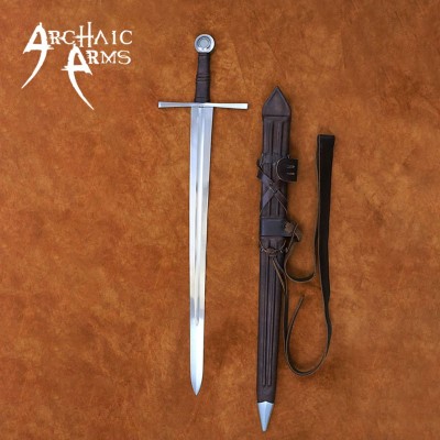 Crusader Sword Battle-Ready High Carbon Steel