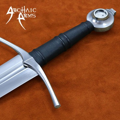 Medieval Knight Sword Battle-Ready 5160 Steel Blade