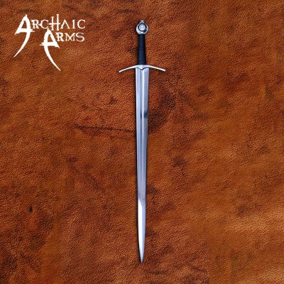 Medieval Knight Sword Battle-Ready 5160 Steel Blade