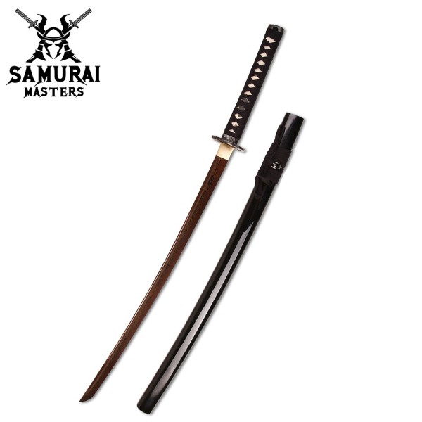 Hand-Forged Samurai Katana Sword – 41" Full-Tang Damascus Steel Blade