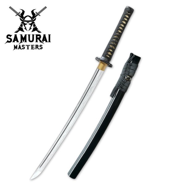 Hand-Forged Wakizashi - Traditional Samurai Sword